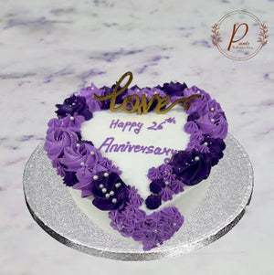10 Unique Designs for a Heart-Shaped Cake for Anniversary Celebrations
