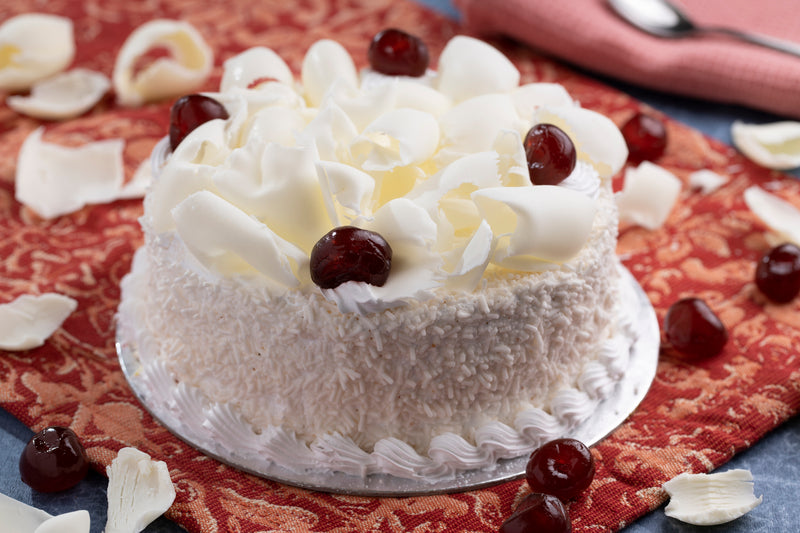 White Forest Cake