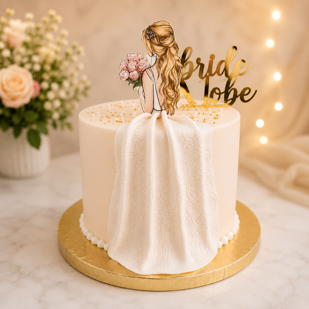 Bride to Be Bridal Shower Cake